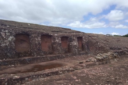 Samaipata : le temple des cinq niches Samaipata : le temple des cinq niches