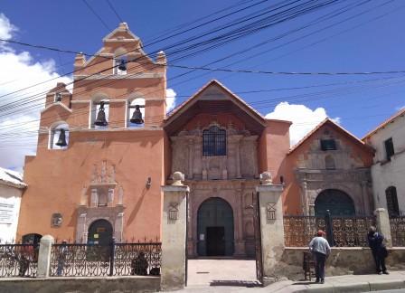 Potosí : l'église de la Merced.