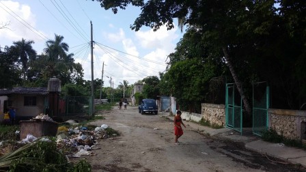 Une rue, Arroyo Naranjo, juin 2016