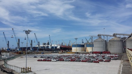 Le port, Veracruz, août 2016