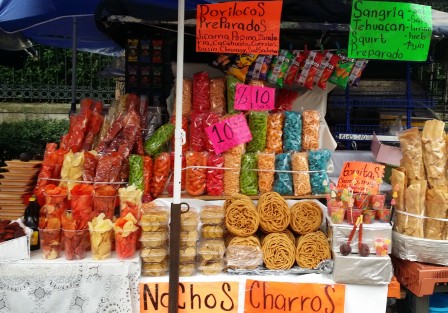 Dorilacos, nachos, charros… bois de Chapultepec, Ciudad de México, août 2016