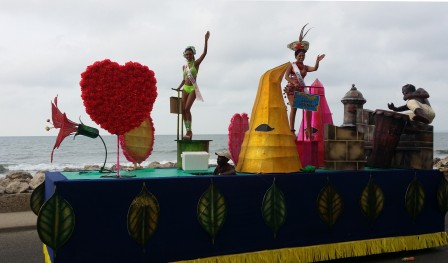2 des 32 reines des fêtes de l’indépendance… Cartagena de Indias, novembre 2016