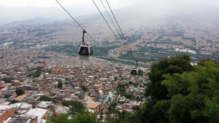 Transport en commun, Medellín, novembre 2016