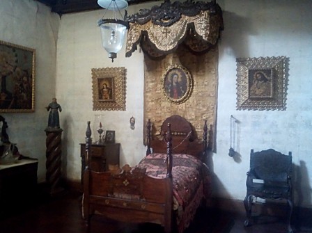 Chambre et lit à baldaquin, Lima, janvier 2017