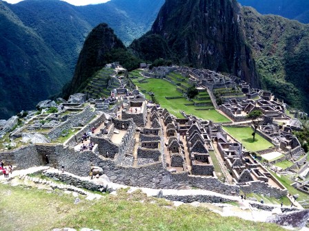 Le Machu Picchu depuis le sentier de l’Inti Punku, février 2017
