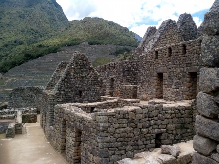 Le groupe des 3 façades, Machu Picchu, février 2017