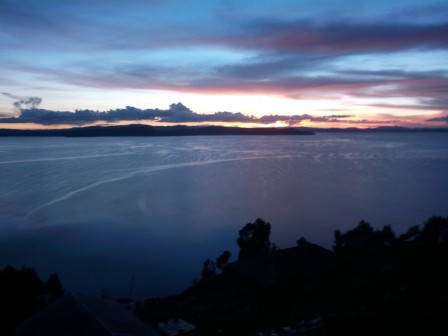 Des eaux paisibles du lac Titicaca serait né le premier fils du Soleil… Taquile, février 2017