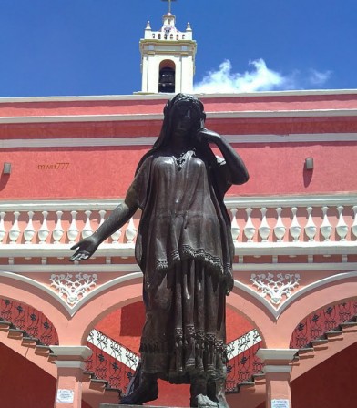 Statue de la Malinche à Huamantla