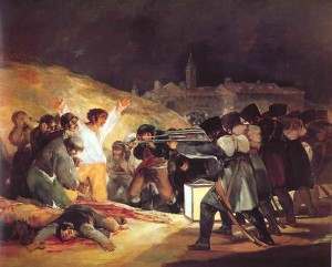 Les fusillés du 3 mai 1808, Francisco de Goya (1814), Musée du Prado, Madrid