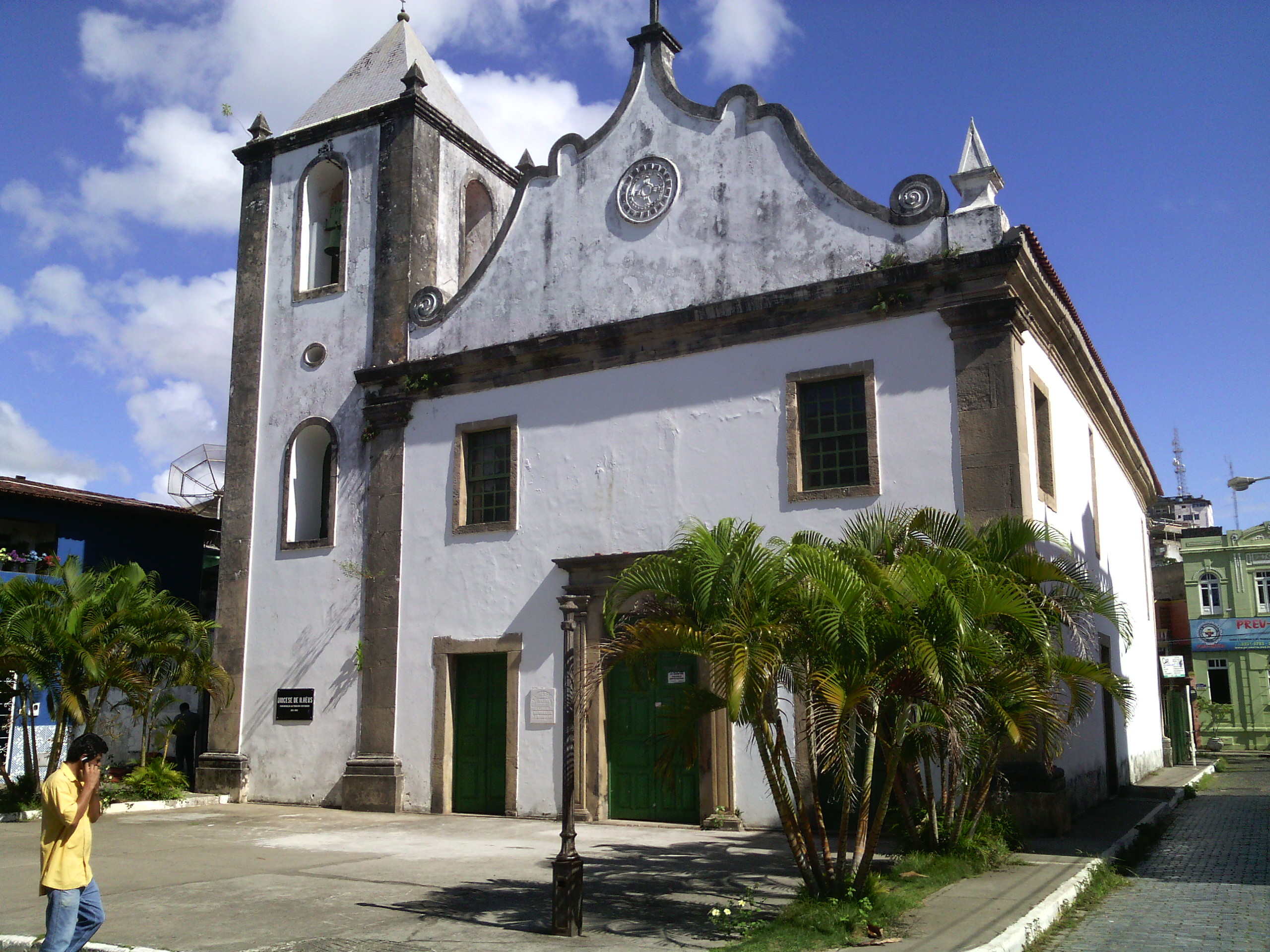 Église Matriz de São Jorge (fin du XVIIe), Ilhéus, février 2016